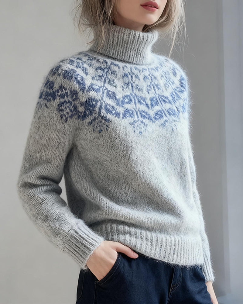 Modieuze Casual Trui met Col