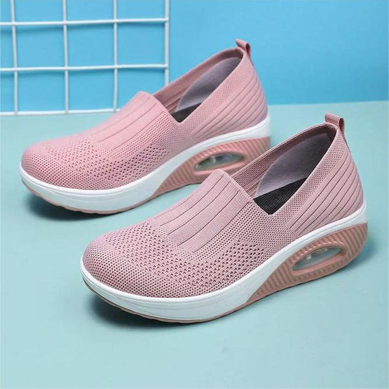 Comfy Air Ademende Slip-On Sneakers voor Dames