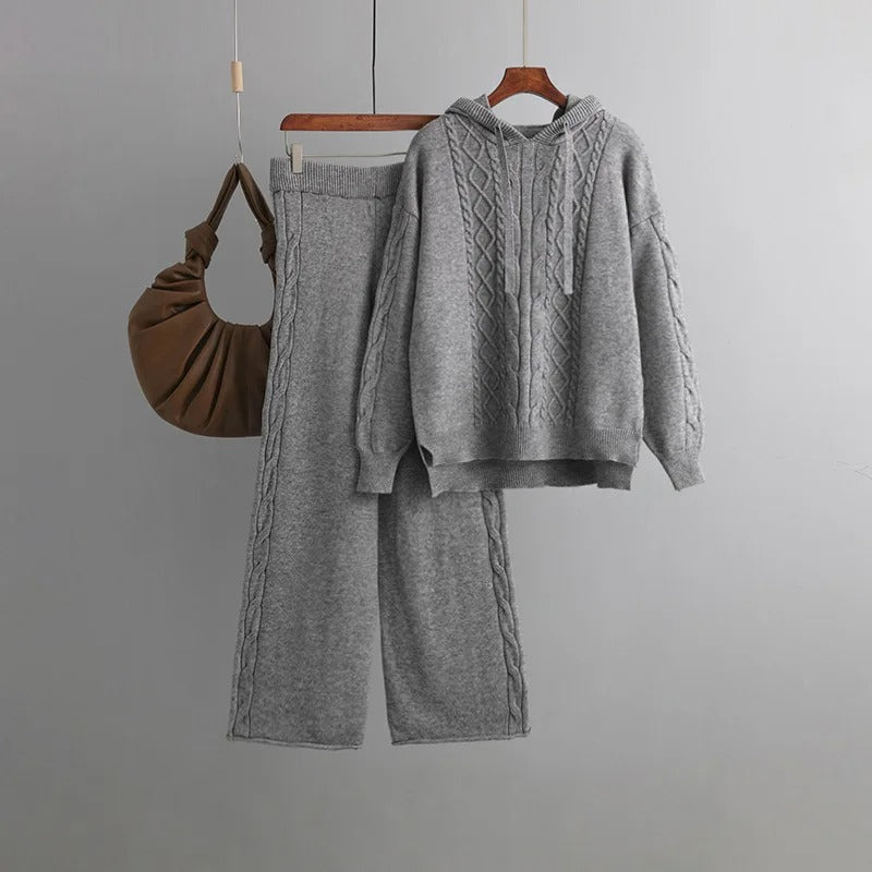 Roma™ - Ultra-comfortabele, oversized gebreide set