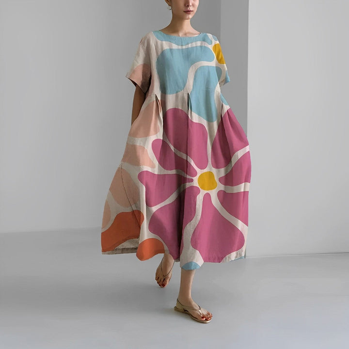 Retro Big Swing Los Maxi Jurk