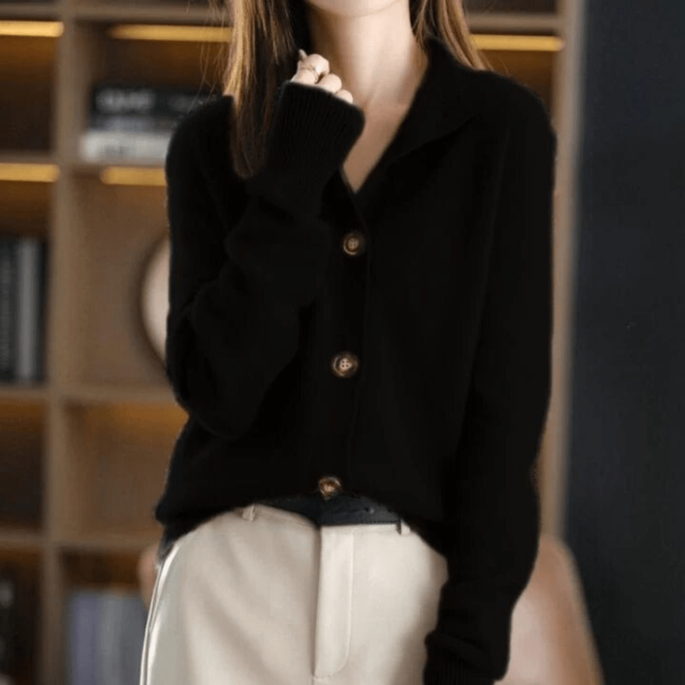 Luxe Cashmere Gebreid Vest