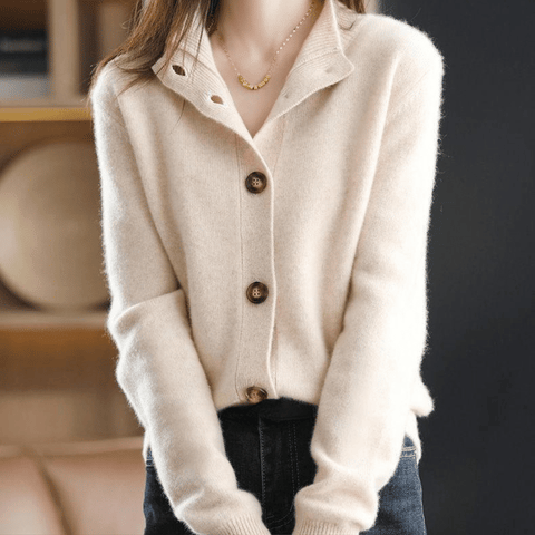 Luxe Cashmere Gebreid Vest
