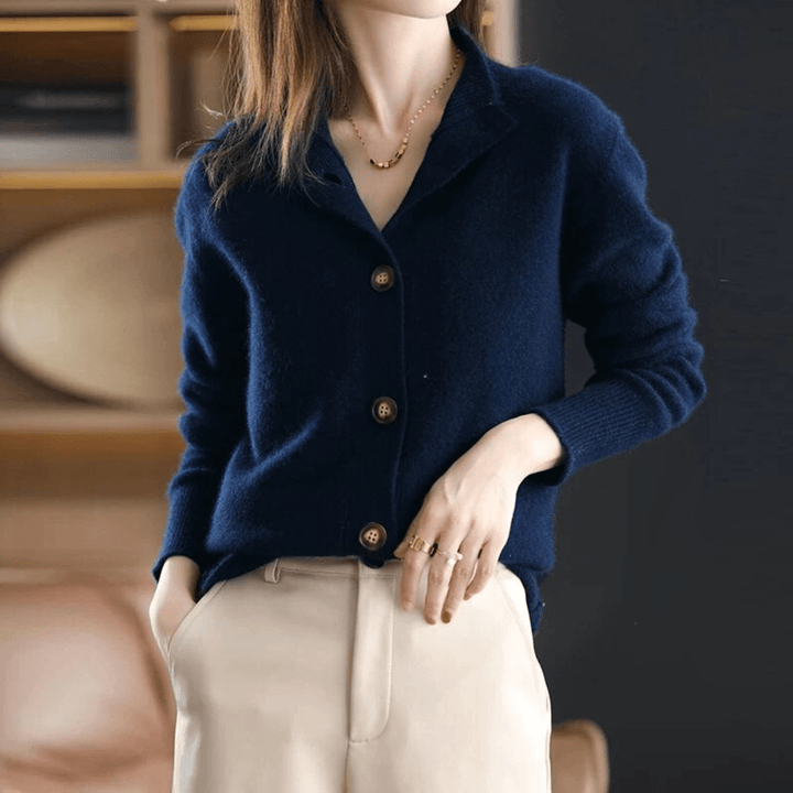 Luxe Cashmere Gebreid Vest