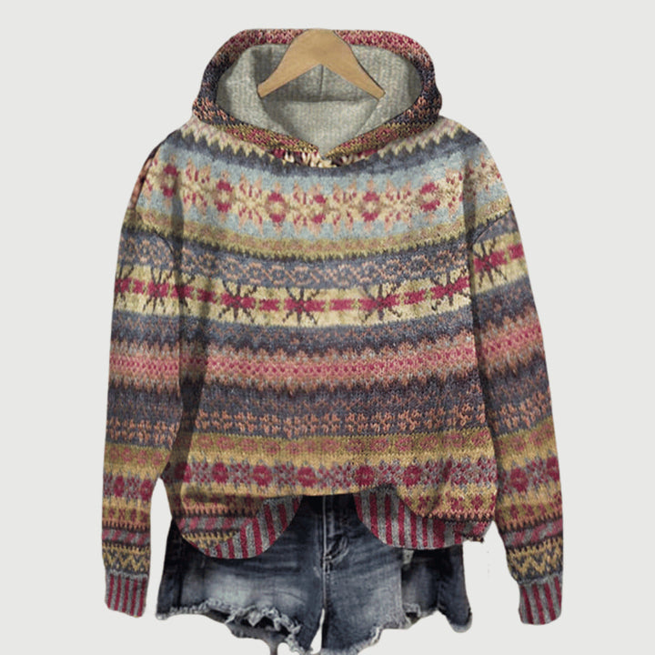 Warme Winter Norwegian Pullover Hoodie