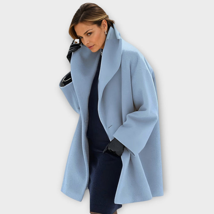 Chique Windproof Long Coat voor dames