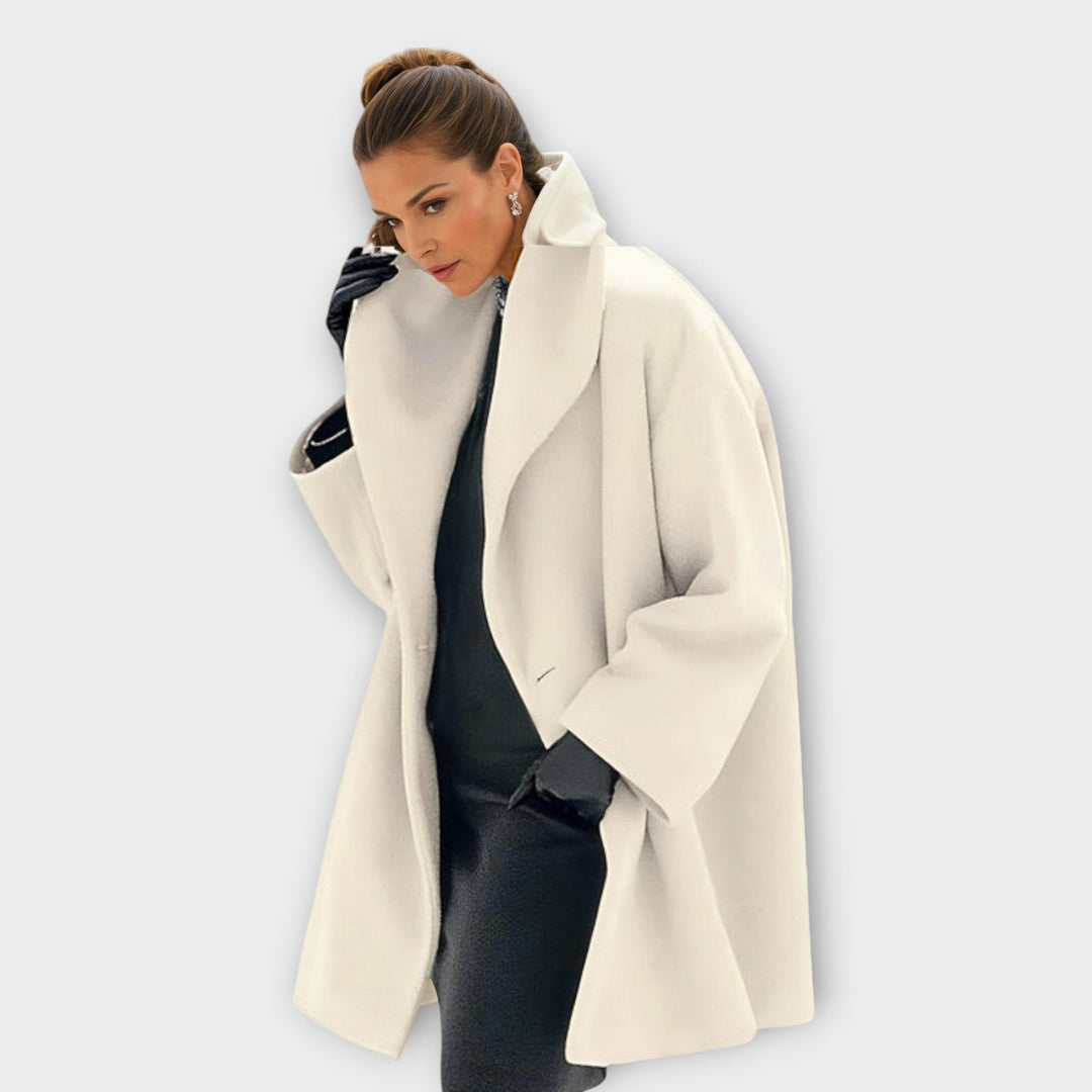 Chique Windproof Long Coat voor dames