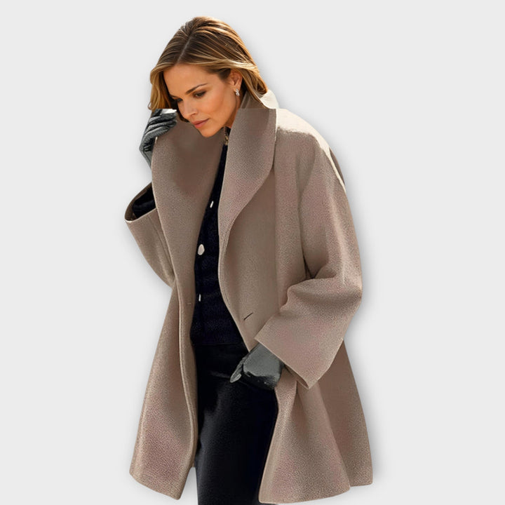 Chique Windproof Long Coat voor dames