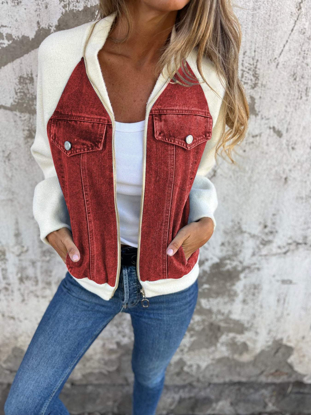 Stijlvolle Distressed Denim Casual Jack