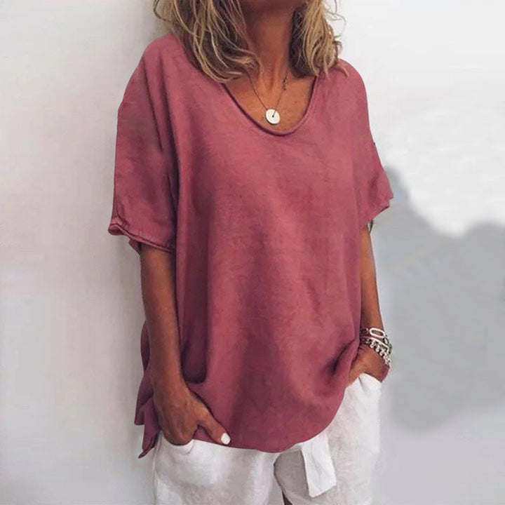 Casual zomertop met Relaxed-Fit