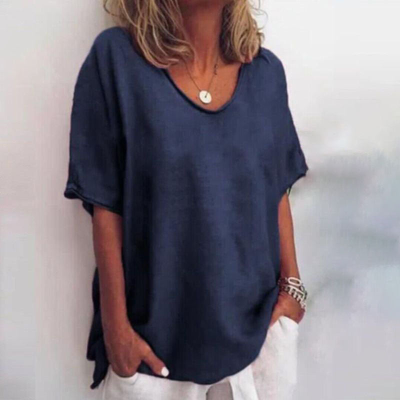 Casual zomertop met Relaxed-Fit