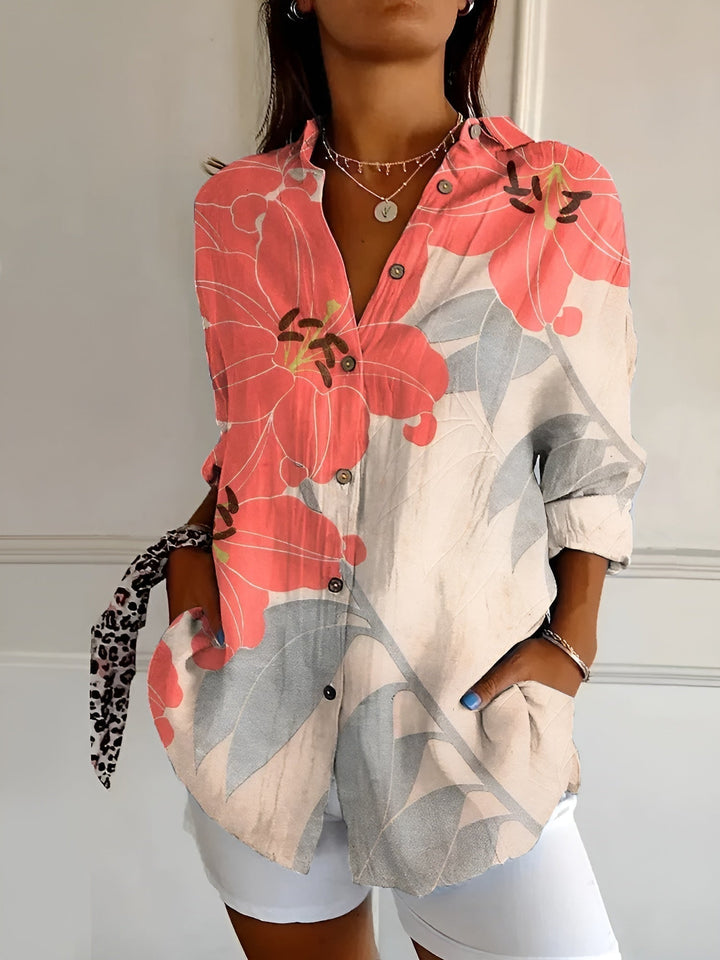 Makeloos Elegante Blouse met Knopen