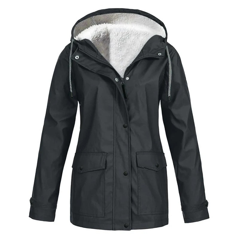 Winddichte regenjas dames