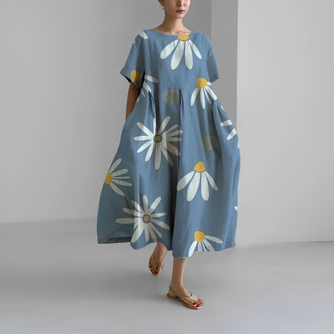 Retro Big Swing Los Maxi Jurk